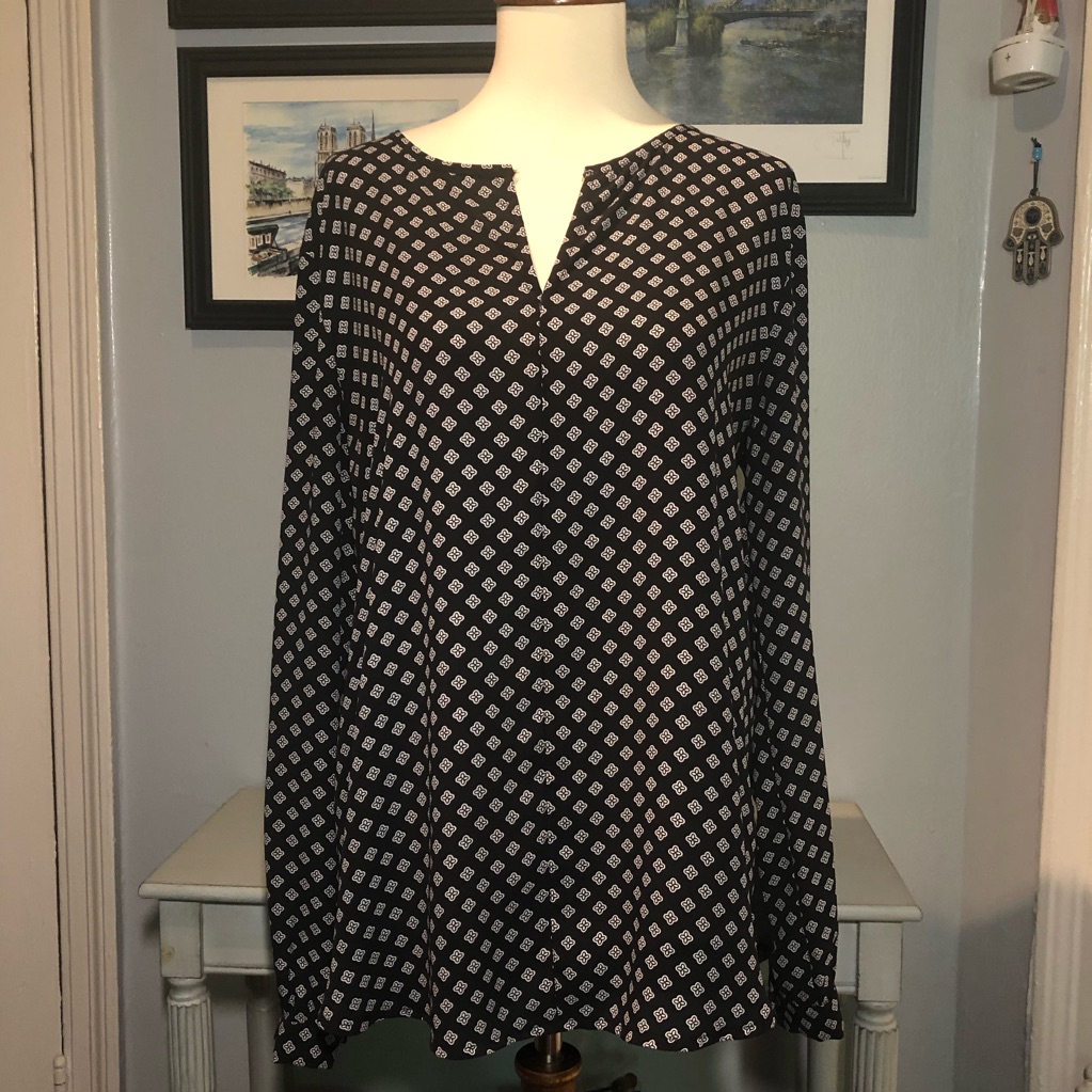 Ann Taylor Patterned Blouse
